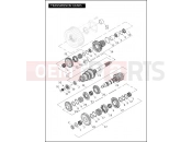 Harley-Davidson 2012 TOURING ROAD KING CLASSIC  - FLHRC TRANSMISSION GEARS
