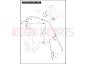 Harley-Davidson 2012 TOURING ULTRA CLASSIC  - FLHTCU BRAKE LINES, FRONT - ABS
