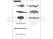 Harley-Davidson 2012 TOURING ROAD GLIDE ULTRA  - FLTRU FUEL TANK TRIM