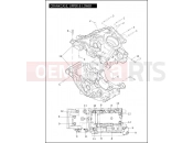 Harley-Davidson 2012 VRSC VRSCDX NIGHT ROD SPECIAL  - VRSCDX CRANKCASE, UPPER & LOWER