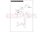 Harley-Davidson 2012 VRSC VRSCDX NIGHT ROD SPECIAL  - VRSCDX HANDLEBAR & THROTTLE CONTROL