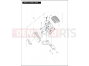 Harley-Davidson 2012 VRSC V-ROD MUSCLE  - VRSCF 105 BRAKE CALIPER, REAR