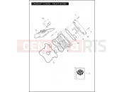 Harley-Davidson 2012 VRSC V-ROD MUSCLE  - VRSCF 105 CAMSHAFT COVERS - FRONT SHOWN