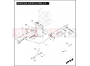 Harley-Davidson 2011 CVO/CUSTOM CVO SOFTAIL CONVERTIBLE  - FLSTSE2 BRAKE LINE & MODULE, REAR, ABS