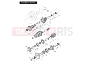Harley-Davidson 2011 CVO/CUSTOM CVO SOFTAIL CONVERTIBLE  - FLSTSE2 TRANSMISSION GEARS