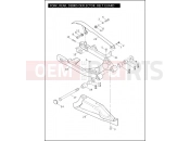 Harley-Davidson 2011 DYNA DYNA LOW RIDER  - FXDL FORK, REAR, DEBRIS DEFLECTOR & BELT GUARD