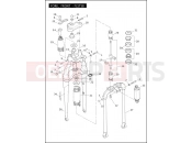 Harley-Davidson 2011 SOFTAIL SOFTAIL DELUXE  - FLSTN FORK, FRONT - FLSTSB