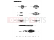 Harley-Davidson 2011 SOFTAIL CROSS BONES  - FLSTSB FUEL TANK TRIM