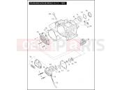 Harley-Davidson 2011 TOURING ROAD KING CLASSIC  - FLHRC TRANSMISSION BEARINGS & COVERS