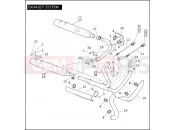 Harley-Davidson 2011 TOURING ULTRA CLASSIC  - FLHTCU 103 EXHAUST SYSTEM