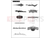 Harley-Davidson 2011 TOURING STREET GLIDE  - FLHX FUEL TANK TRIM