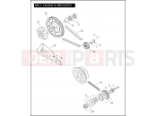 Harley-Davidson 2011 TOURING STREET GLIDE  - FLHX 103 BELT, CHAINS & SPROCKETS