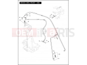 Harley-Davidson 2011 TOURING STREET GLIDE  - FLHX 103 BRAKE LINES, FRONT - ABS