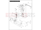 Harley-Davidson 2011 VRSC VRSCDX NIGHT ROD SPECIAL  - VRSCDX FUEL TANK & FUEL MODULE