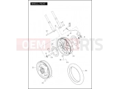 Harley-Davidson 2011 VRSC V-ROD MUSCLE  - VRSCF WHEELS, FRONT