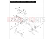 Harley-Davidson 2011 VRSC V-ROD MUSCLE  - VRSCF 105 FORK REAR, DEBRIS DEFLECTOR & BELT GUARD