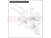 Harley-Davidson 2010 CVO/CUSTOM CVO FAT BOB  - FXDFSE2 ENGINE MOUNTS & STABILIZER LINK