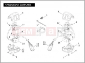 Harley-Davidson 2010 DYNA DYNA LOW RIDER  - FXDL HANDLEBAR SWITCHES