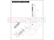 Harley-Davidson 2010 DYNA DYNA LOW RIDER  - FXDL SHOCK ABSORBERS - HYDRAULIC