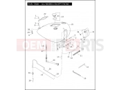 Harley-Davidson 2010 SOFTAIL FAT BOY  - FLSTF FUEL TANK - ALL MODELS EXCEPT FXCWC
