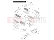 Harley-Davidson 2010 SOFTAIL ROCKER C  - FXCWC FOOTRESTS & FOOTBOARDS