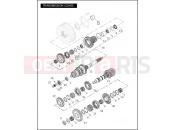 Harley-Davidson 2010 SOFTAIL SOFTAIL CUSTOM  - FXSTC TRANSMISSION GEARS