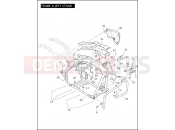 Harley-Davidson 2010 TOURING ULTRA CLASSIC  - FLHTCU FRAME & JIFFY STAND
