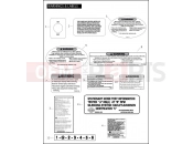 Harley-Davidson 2010 TOURING STREET GLIDE  - FLHX WARNINGS & LABELS
