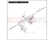 Harley-Davidson 2010 TRIKE TRI GLIDE ULTRA CLASSIC  - FLHTCUTG LATCH ASSEMBLY - TRUNK DOOR