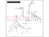 Harley-Davidson 2010 VRSC VRSCAW V-ROD  - VRSCAW 105 FRONT TURN SIGNALS