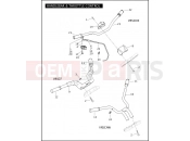 Harley-Davidson 2010 VRSC VRSCAW V-ROD  - VRSCAW 105 HANDLEBAR & THROTTLE CONTROL