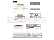Harley-Davidson 2010 VRSC VRSCAW V-ROD  - VRSCAW 105 LABELS