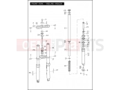 Harley-Davidson 2010 VRSC VRSCDX NIGHT ROD SPECIAL  - VRSCDX 105 FRONT FORK - VRSCAW, VRSCDX