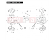 Harley-Davidson 2010 VRSC VRSCDX NIGHT ROD SPECIAL  - VRSCDX 105 HANDLEBAR SWITCHES
