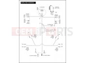 Harley-Davidson 2009 CVO/CUSTOM CVO ULTRA CLASSIC  - FLHTCUSE4 AMPLIFIER HARNESS