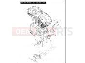 Harley-Davidson 2009 CVO/CUSTOM CVO ULTRA CLASSIC  - FLHTCUSE4 ENGINE MOUNTS & STABILIZER LINK