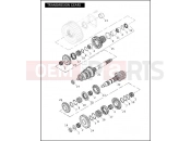 Harley-Davidson 2009 CVO/CUSTOM CVO FAT BOB  - FXDFSE TRANSMISSION GEARS