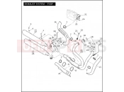 Harley-Davidson 2009 DYNA DYNA SUPER GLIDE  - FXD EXHAUST SYSTEM - FXDF