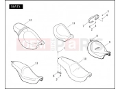 Harley-Davidson 2009 DYNA DYNA LOW RIDER  - FXDL SEATS