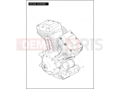 Harley-Davidson 2009 SOFTAIL FAT BOY  - FLSTF ENGINE ASSEMBLY - TWIN CAM 96â¢