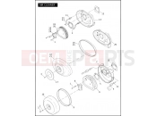 Harley-Davidson 2009 SOFTAIL CROSS BONES  - FLSTSB AIR CLEANER