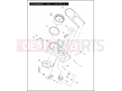 Harley-Davidson 2009 SOFTAIL CROSS BONES  - FLSTSB INSTRUMENTS - FLST, F, N & FXST, B, C