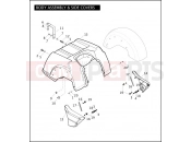 Harley-Davidson 2009 TRIKE TRI GLIDE ULTRA CLASSIC  - FLHTCUTG BODY ASSEMBLY & SIDE COVERS