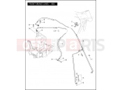 Harley-Davidson 2008 CVO/CUSTOM CVO ULTRA CLASSIC  - FLHTCUSE3 FRONT BRAKE LINES - ABS