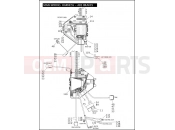 Harley-Davidson 2008 CVO/CUSTOM CVO ULTRA CLASSIC  - FLHTCUSE3 MAIN WIRING HARNESS - ABS BRAKES (CONTINUED)