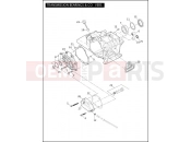 Harley-Davidson 2008 CVO/CUSTOM CVO ULTRA CLASSIC  - FLHTCUSE3 TRANSMISSION BEARINGS & COVERS