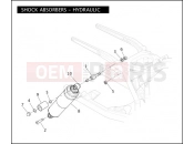 Harley-Davidson 2008 CVO/CUSTOM CVO DYNA  - FXDSE2 SHOCK ABSORBERS - HYDRAULIC