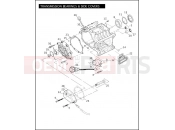 Harley-Davidson 2008 CVO/CUSTOM CVO DYNA  - FXDSE2 TRANSMISSION BEARINGS & SIDE COVERS