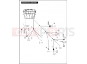Harley-Davidson 2008 CVO/CUSTOM CVO SOFTAIL SPRINGER  - FXSTSSE2 MAIN WIRING HARNESS (CONTINUED)