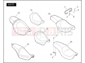 Harley-Davidson 2008 DYNA DYNA SUPER GLIDE  - FXD SEATS